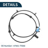 Nissan Maxima (2000-2003) Rear Left ABS Wheel Speed Sensor