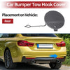BMW 428i (2014 - 2016) Grey Rear Bumper Tow Hook Cover
