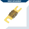 Car Motorcycle Boat Gold Tone 5 x 70A Mini ANL Fuses