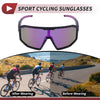 Motorcycle Riding Goggles Purple Lens Black Red Blue Purple Spot Frame