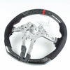 BMW F80 M3 F82 M4 Steering Wheel Carbon Fiber Suede Flat Bottom (2012-2019)
