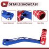 Yamaha TTR 50cc Blue Lever Red Head Folding Gear Shifter Levers
