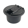 RV Camper Trailer Round Electric Power Cord Cable Hatch Cover (N/A)