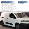 Citroen Dispatch / Jumpy Left Passenger Side Mirror Cover (2007-2023)