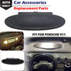 Porsche 911, Boxster, Cayman Sun Visor Mirror Cover Black (1997-2012)