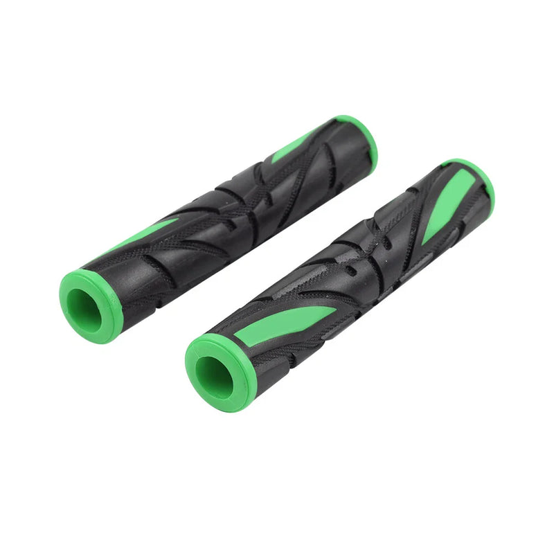 Green Bike Motorcycle Brake Clutch Lever Grips Rubber Sleeve Cover