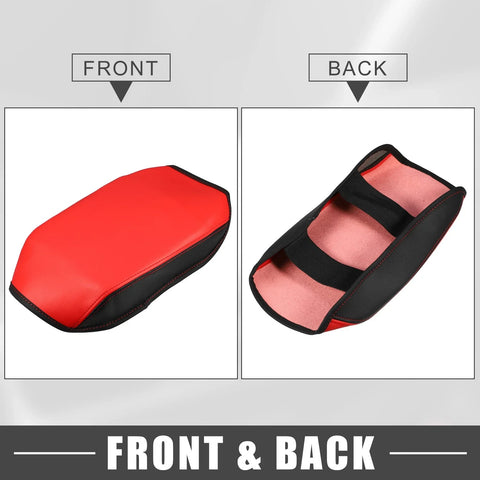 Mazda CX-5 (2017-2023) Black Red Center Console Armrest Cover