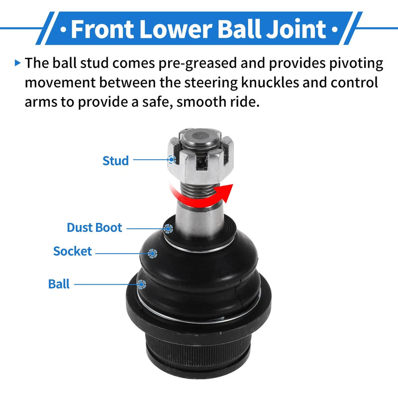Ford Ranger 2 x Front Lower Ball Joints (1999-2012)