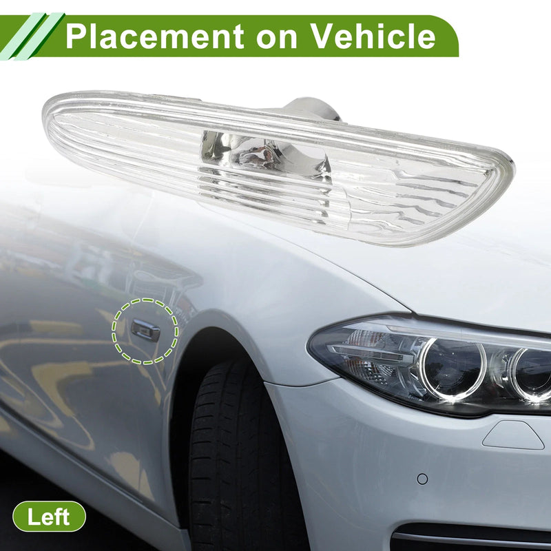 BMW 325i Left Side Marker Light Cover (2002-2006)
