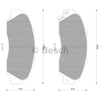 Honda Prelude Wagner 2.2L Front Disc Brake Pad Set (1994 - 2001)