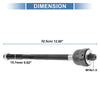 Ford F-150, Lincoln Mark LT 2 x Front Inner Tie Rod End Links (2004-2008)