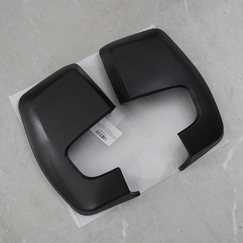 Ford Transit Custom 2 x Matte Black Rear View Mirror Cover Caps (2012-2023)