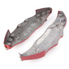 Universal Car Red 3D Metal Brake Caliper Covers (Fits Most Models)