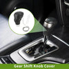 Toyota CH-R Black Carbon Fiber Gear Shift Knob Cover (2018–2022)