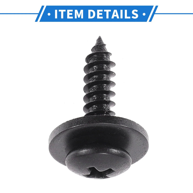 Honda Accord 50 Pcs Fender Liner Splash Shield Bumper Cover Screws (06-07)