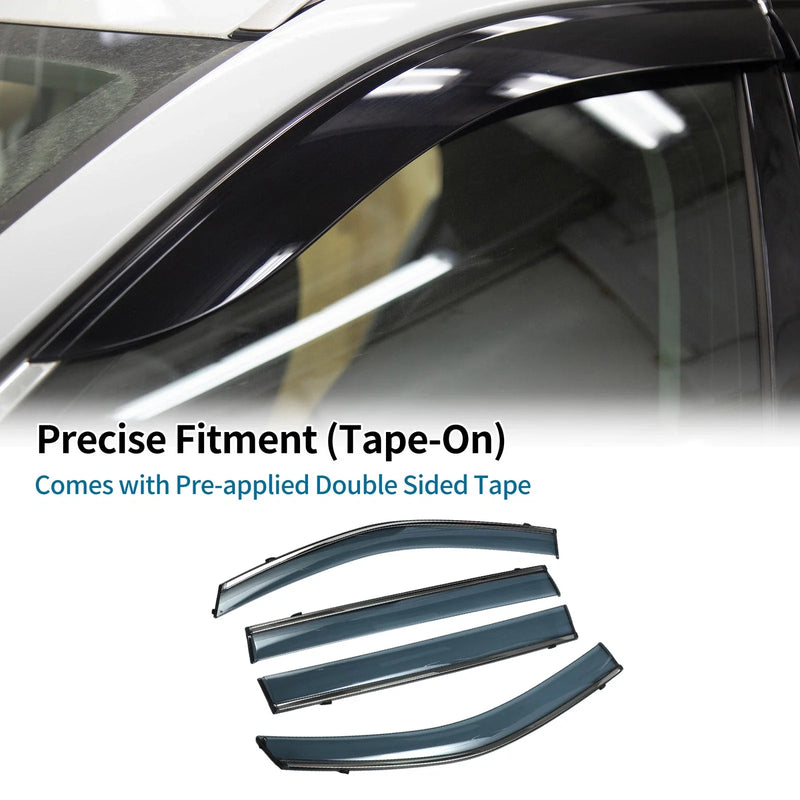Toyota Highlander Window Deflectors Side Window Visors (2014–2019)
