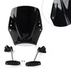 Various Models - Black Universal Motorcycle Windshield Deflector