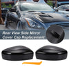 Infiniti G37 G25 Q60 Q40 Rearview Mirror Cover Gloss Black