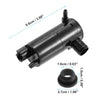 Nissan Altima Rogue Windshield Washer Motor Pump Set with Grommet (2007-2019)