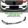 Benz GLC63 AMG X253 Front Bumper Spoiler Lip Splitter (2016-2019)