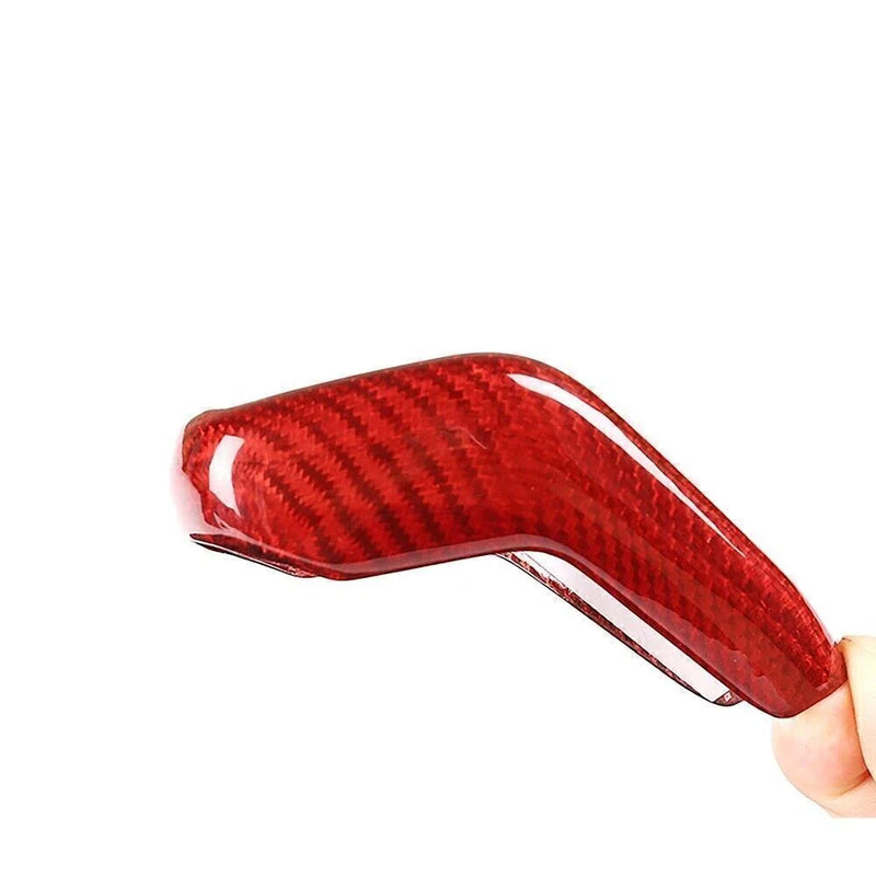 LR Range Sport (2018-2020) Carbon Fiber Red Gear Shift Head Cover Trim