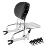 Indian Chieftain Roadmaster Sissy Bar Backrest Pad Mount Spools (2014 - 2022)