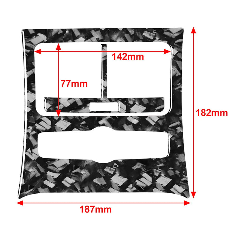 Audi A6 S6 C6 Rear Air Conditioning Vent Cover Trim (2005-2011)