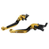 Honda CBR600RR CBR1000RR Gold Extendable Brake Clutch Levers (07-22)