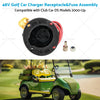 Club Car DS 48V Golf Car Charger Receptacle & Fuse Assembly (2000-Up)