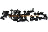 Honda CBR 600 RR Bolt Fairings / Black Aluminum / (2003–2006)