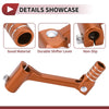 Bosuer Cheetah Orange Folding Shifter Lever
