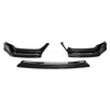 17-21 Honda Civic Si & Hatchback Gloss Black LED Front Bumper Lip