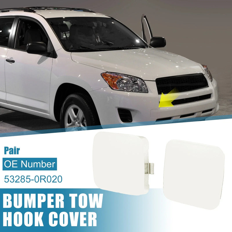 Toyota RAV4 1 x Pair Front Tow Hook Cap (2009–2012)