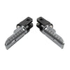 BMW R Nine T, F900R, F900XR Grey Front Footrest Pegs (2020-2023)