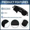 Subaru Legacy 2003-2009 Black 1 Set Dashboard Cover Mat