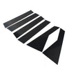 Dodge Journey 6 x Bright Black Car Window Pillar Posts Trims (2009-20)