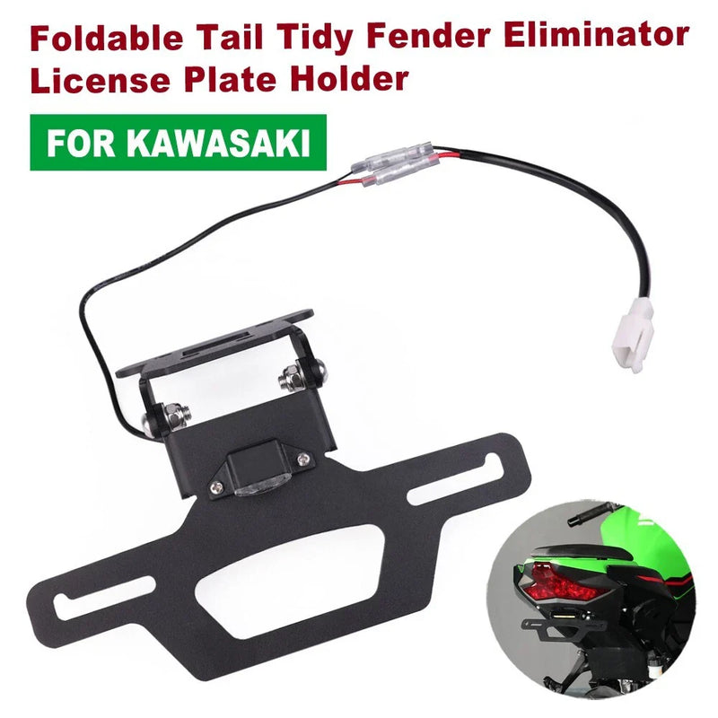 Kawasaki Ninja 400 Tail Tidy Eliminator Plate Holder (2018–2024)