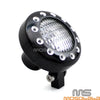 Harley Cafe Racer Sportster Chopper Drilled Headlight 4.5"