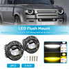4WD 3" Flush Mount LED Work Light Bar