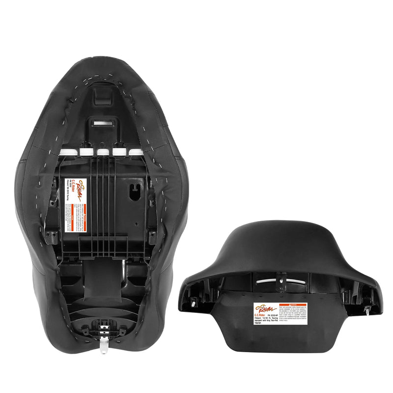 Harley Electra Street Glide Rider Passenger Seat Backrest Pad (2014-2023)