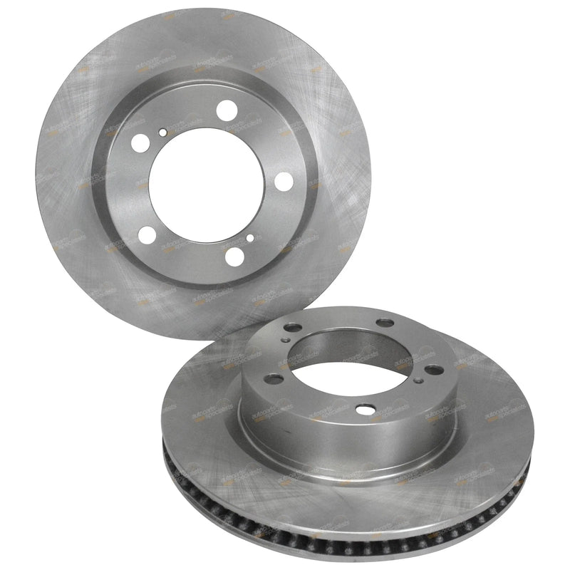 Toyota Landcruiser URJ202 UZJ200 2 x Front Disc Brake Rotors (2007–2015)