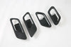 Nissan Rogue Interior Door Handle Bowl Carbon Fiber Cover Trim (2021-2023)