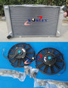 Volvo 850 2.3L 2.4L Aluminum Radiator & Fans (1992-1997)