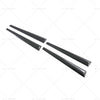Toyota Hilux 4 x Carbon ABS Interior Door Panel Cover Trim (2015-2021)
