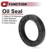 All Rotary Shaft Seal 30x44x7mm 5 pcs Nitrile 70D Rubber Oil Seal