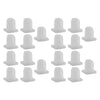 Square Hole 200pcs Car Bumper Fender Clip Rivets Fastener