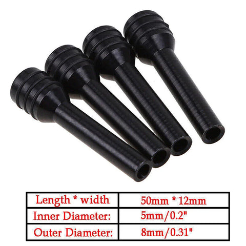 Chevelle, Chevy Pickup, El Camino, GTO, Impala, Nova Black Door Lock Knobs 4 x