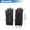 Motorcycle Cycling Sporting Riding Warm Gloves Liners Black Gray
