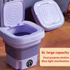 Portable 8L Foldable Washing Machine 3 Modes Deep Cleaning 240V