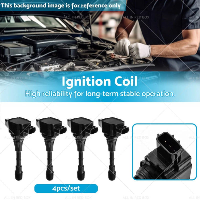 Mazda 2 DY Hatchback 1.5L ZY-VE 4x Ignition Coils (2003-2009)